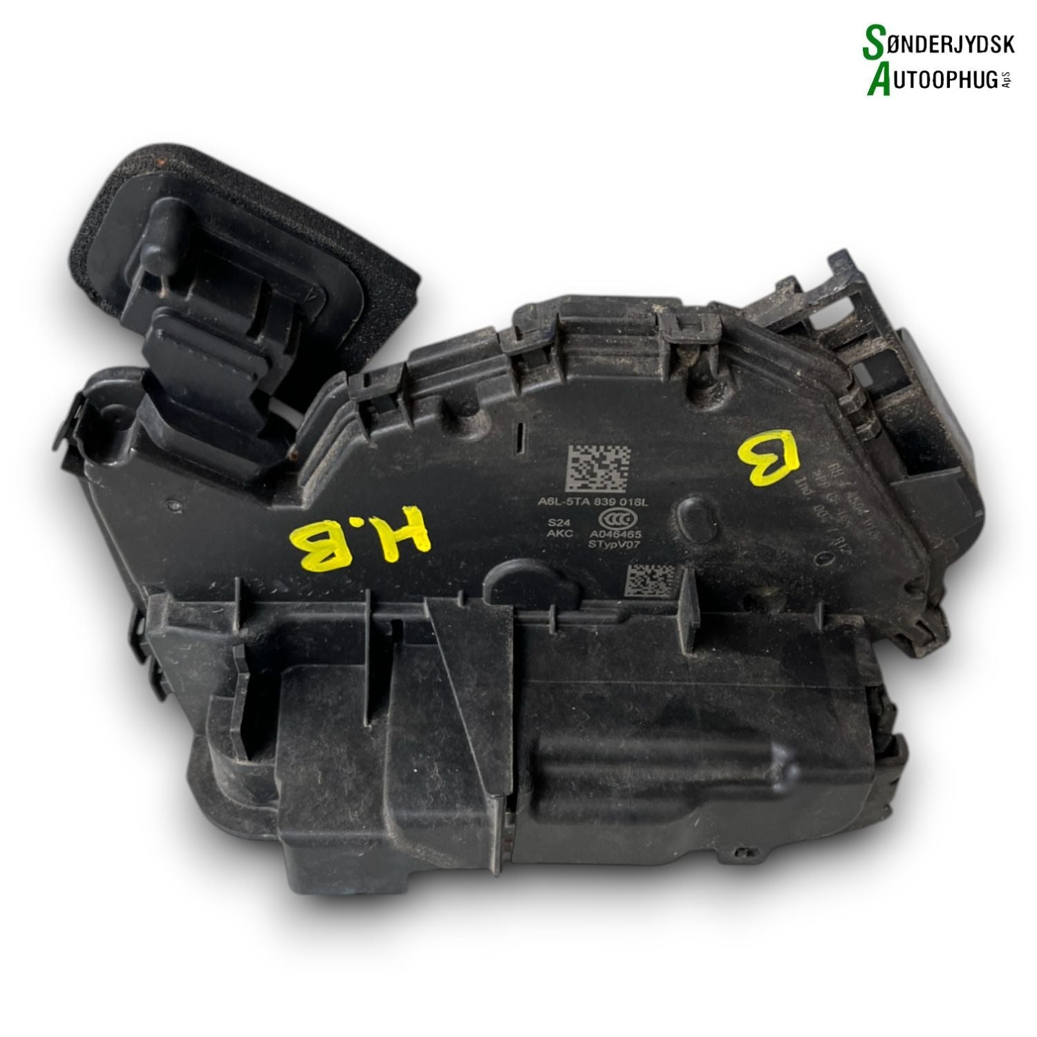 VW Golf 7 AU Dørlås Med OEM Nr. 5TA839016L Fra VW Ophugger