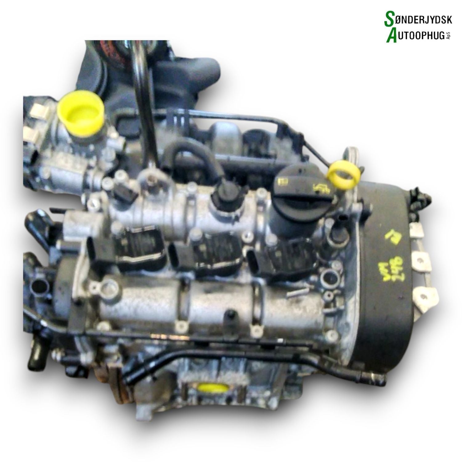 VW Polo 6C Motor Med OEM Nr. 04C100098BX Fra VW Ophugger