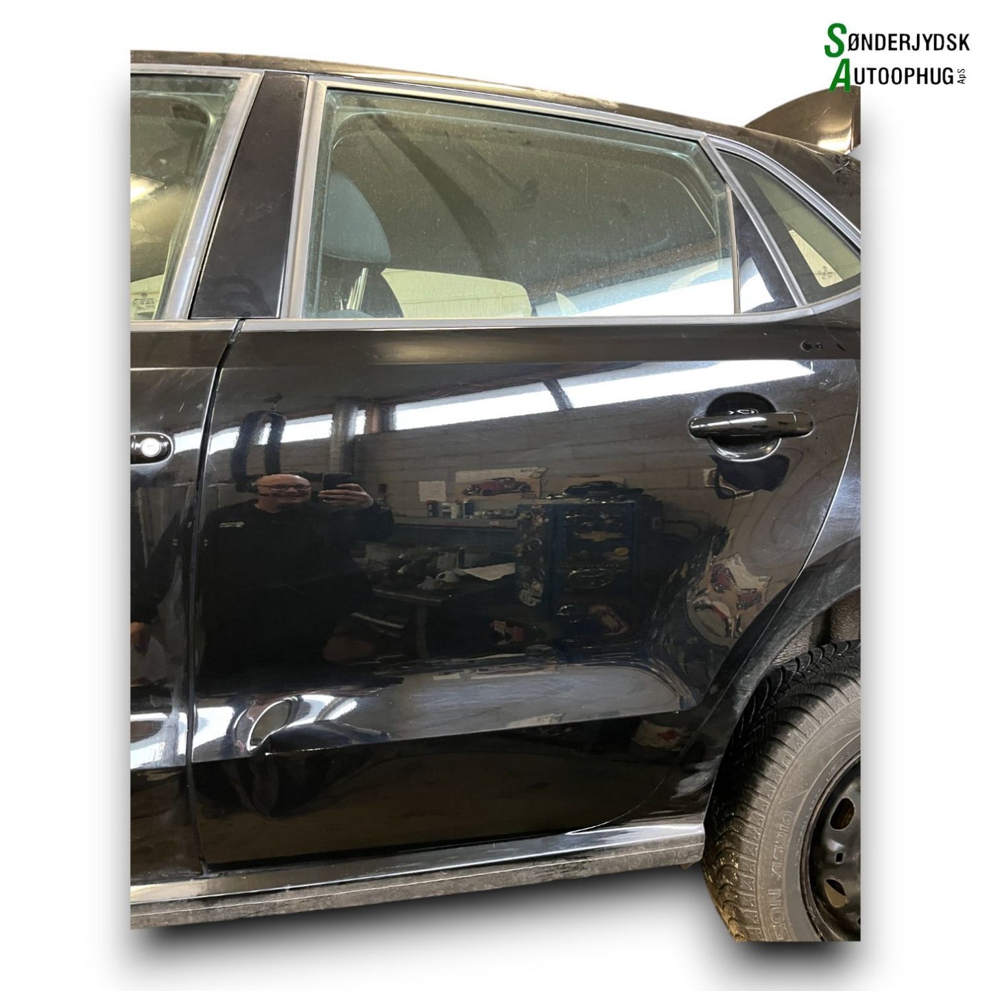 VW Polo 6C Bagdør V Med OEM Nr. 6R4833055J Fra VW Ophugger