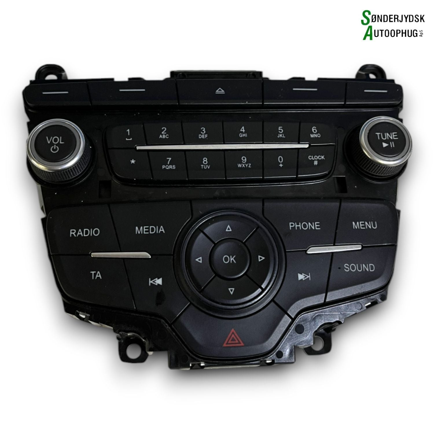 Ford Focus Radio M/Cd Med OEM Nr. 1924167 Fra Ford Ophugger