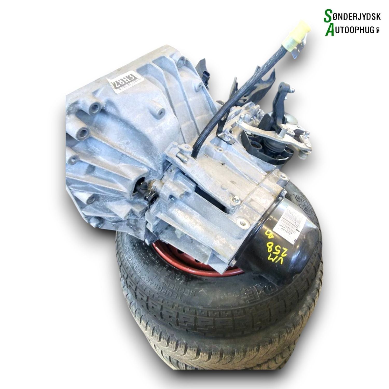 Dacia Sandero LLI Gearkasse 5 Trin Med OEM Nr. JH3928 Fra Dacia Ophugger