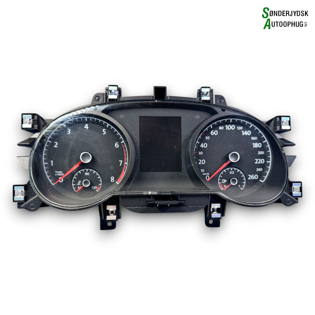 VW Touran 5T Speedometer - Instrument Med OEM Nr. 5TA920740B Fra VW Ophugger