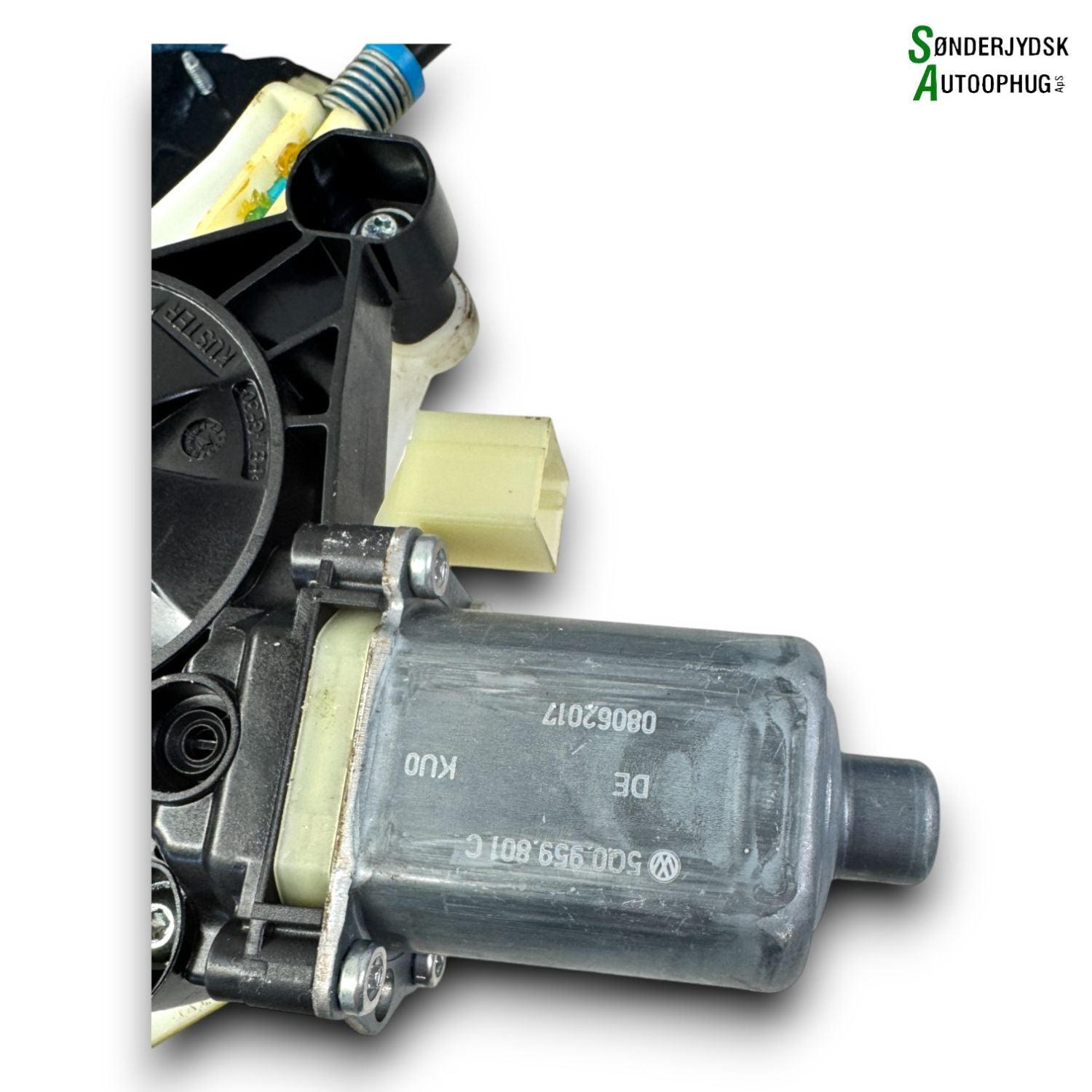 VW Touran 5T Rudemotor - Rudehejs Med OEM Nr. 5Q0959801C Fra VW Ophugger