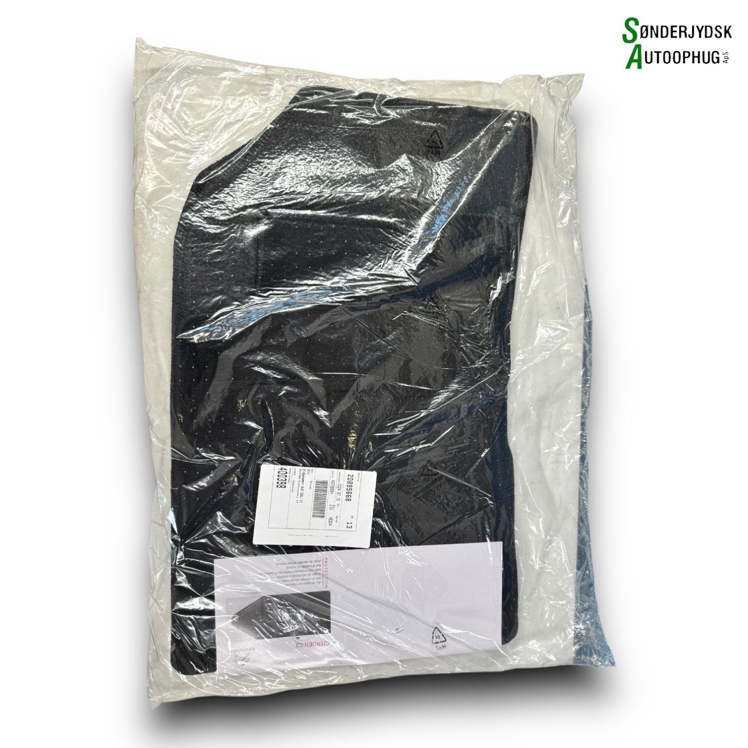 Citroen C3 III Bundmåtte Med OEM Nr. 16168829ZD Fra Citroen Ophugger