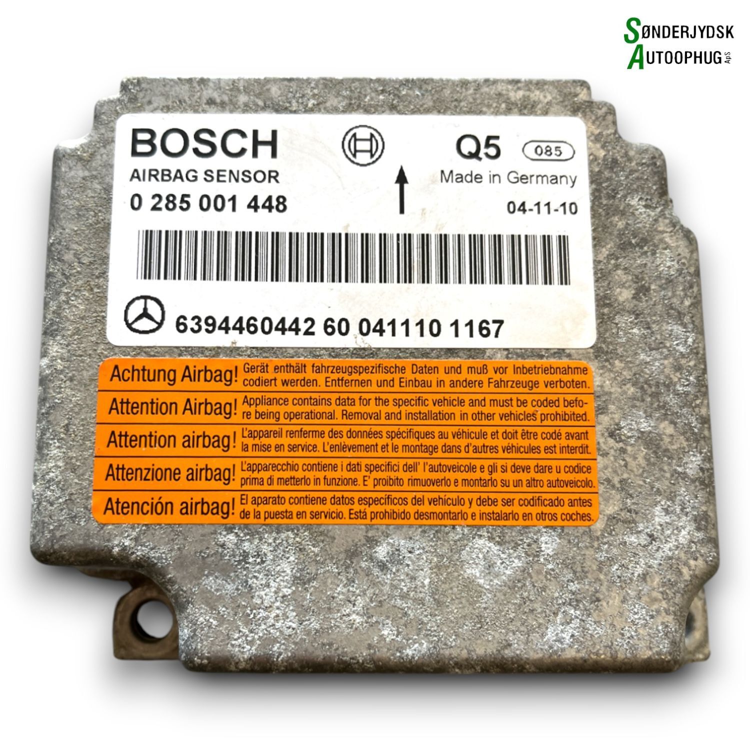 Mercedes VITO W639 Airbag Elboks Med OEM Nr. 6394460442 Fra Mercedes Ophugger