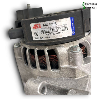 Opel Corsa D Generator Med OEM Nr. 93189951 Fra Opel Ophugger