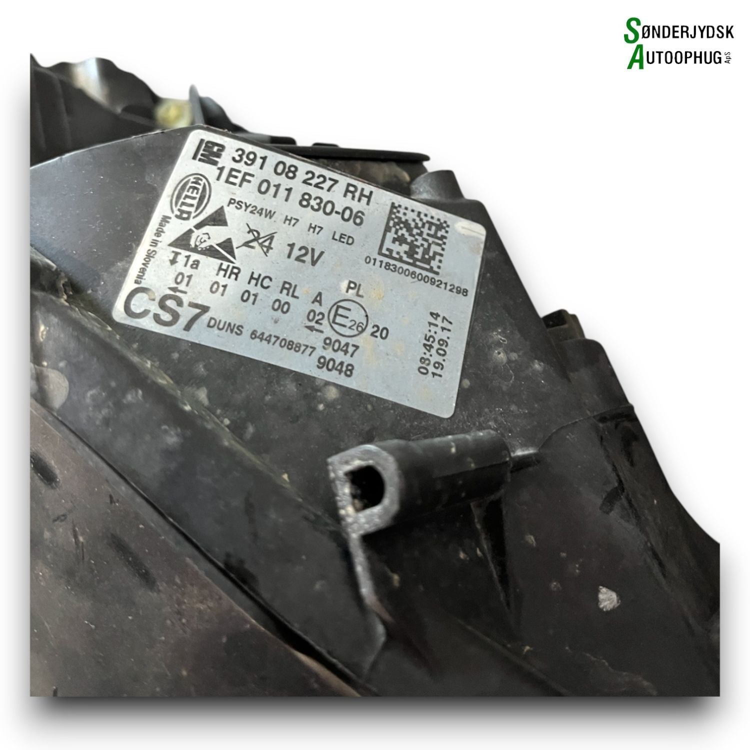 Opel Corsa E Forlygte Med OEM Nr. 39108227 Fra Opel Ophugger