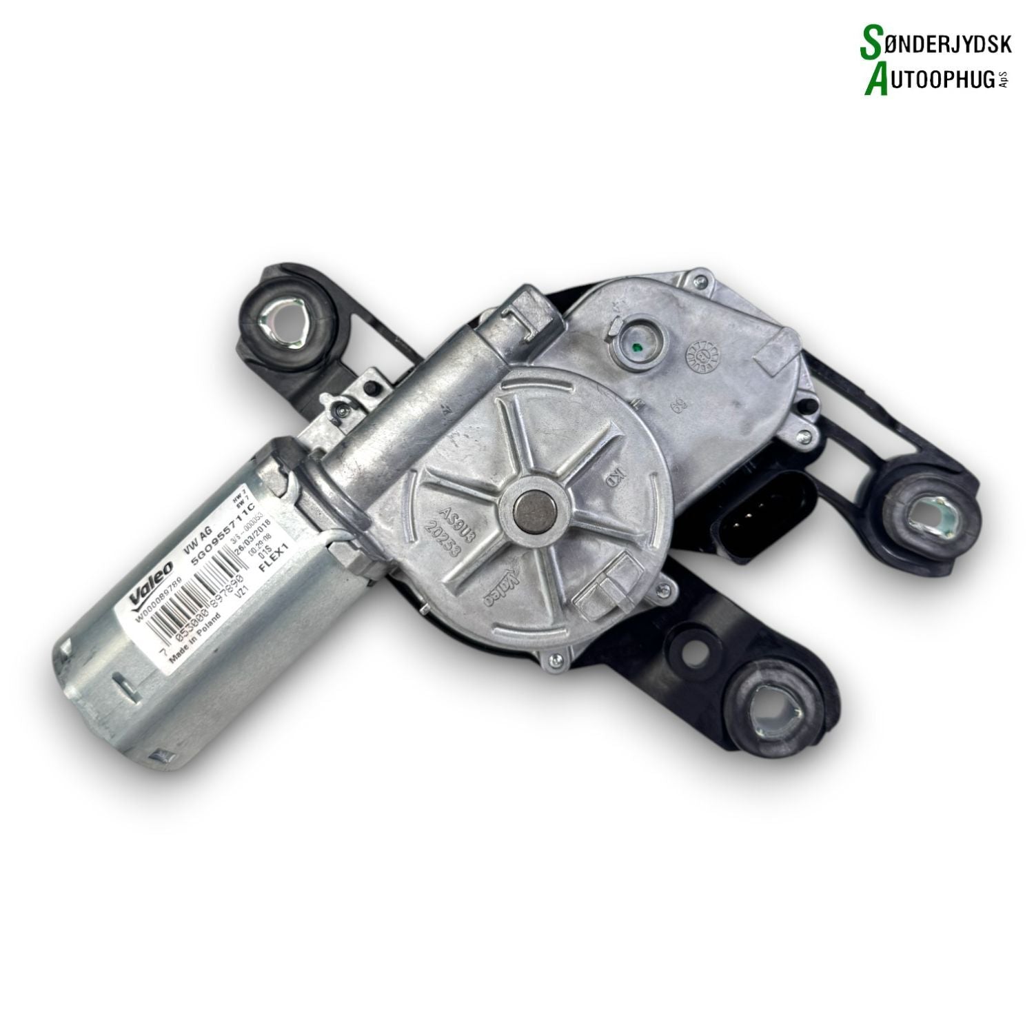 VW Polo Aw Bagrudevisker Motor Med OEM Nr. 5GM955711 Fra VW Ophugger
