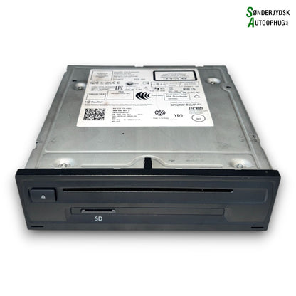 VW Polo AW Radio M/Cd Med OEM Nr. 3Q0035824C Fra VW Ophugger