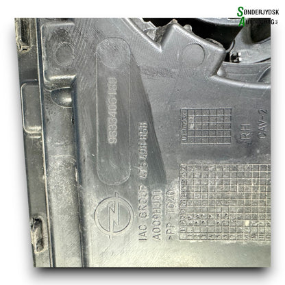 Opel Corsa F Frontgitter Med OEM Nr. 9833406180 Fra Opel Autoophug
