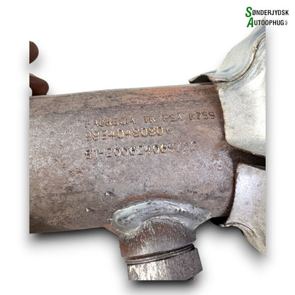 Opel Corsa F Katalysator Med OEM Nr. 9834048080 Fra Opel Autoophug