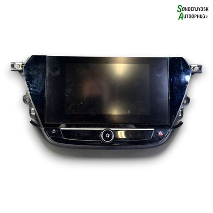 Opel Corsa F Radio, Multi Display Med OEM Nr. 9836623980 Fra Opel Autoophug