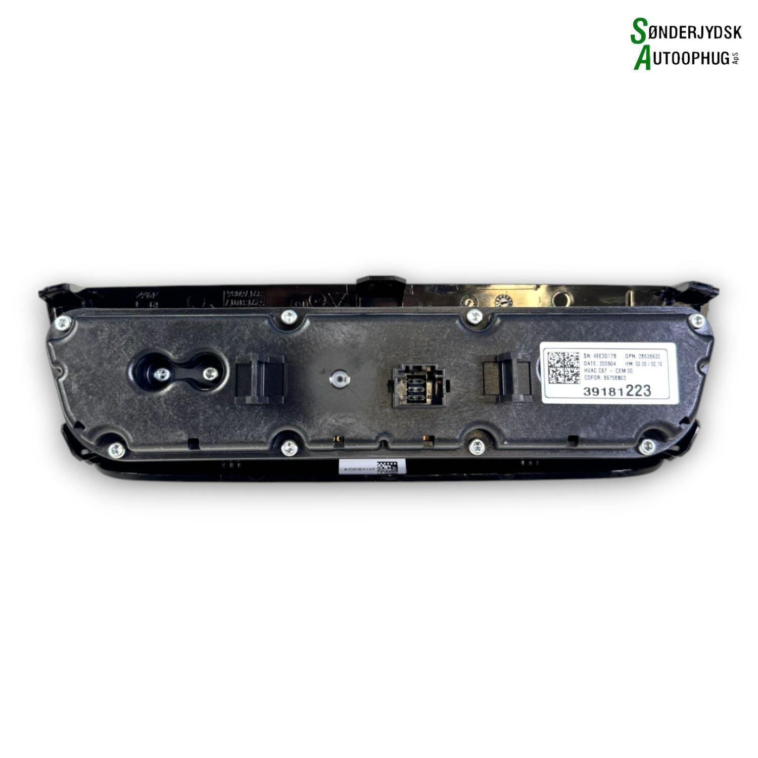 Opel Corsa F Varmeregulering Med OEM Nr. 39181223 Fra Opel Ophugger