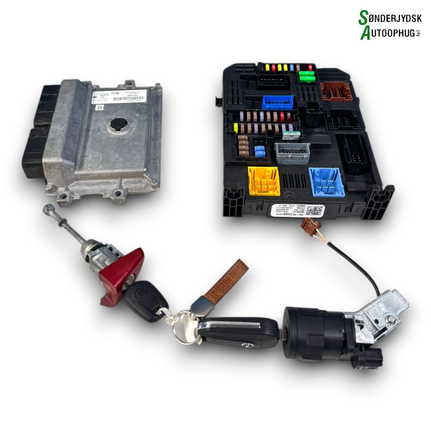 Opel Corsa F Startspærre Med OEM Nr. 9830510980 Fra Opel Autoophug