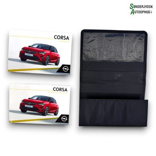 Opel Corsa F Instruktionsbog Med OEM Nr. Dansk Fra Opel Ophugger