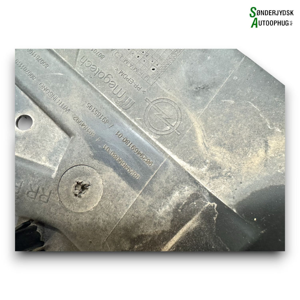 Opel Corsa F Inderskærm Med OEM Nr. 39185195 Fra Opel Ophugger