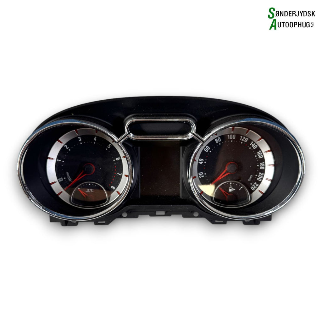 Opel Adam Speedometer - Instrument Med OEM Nr. 13433295 Fra Opel Ophugger