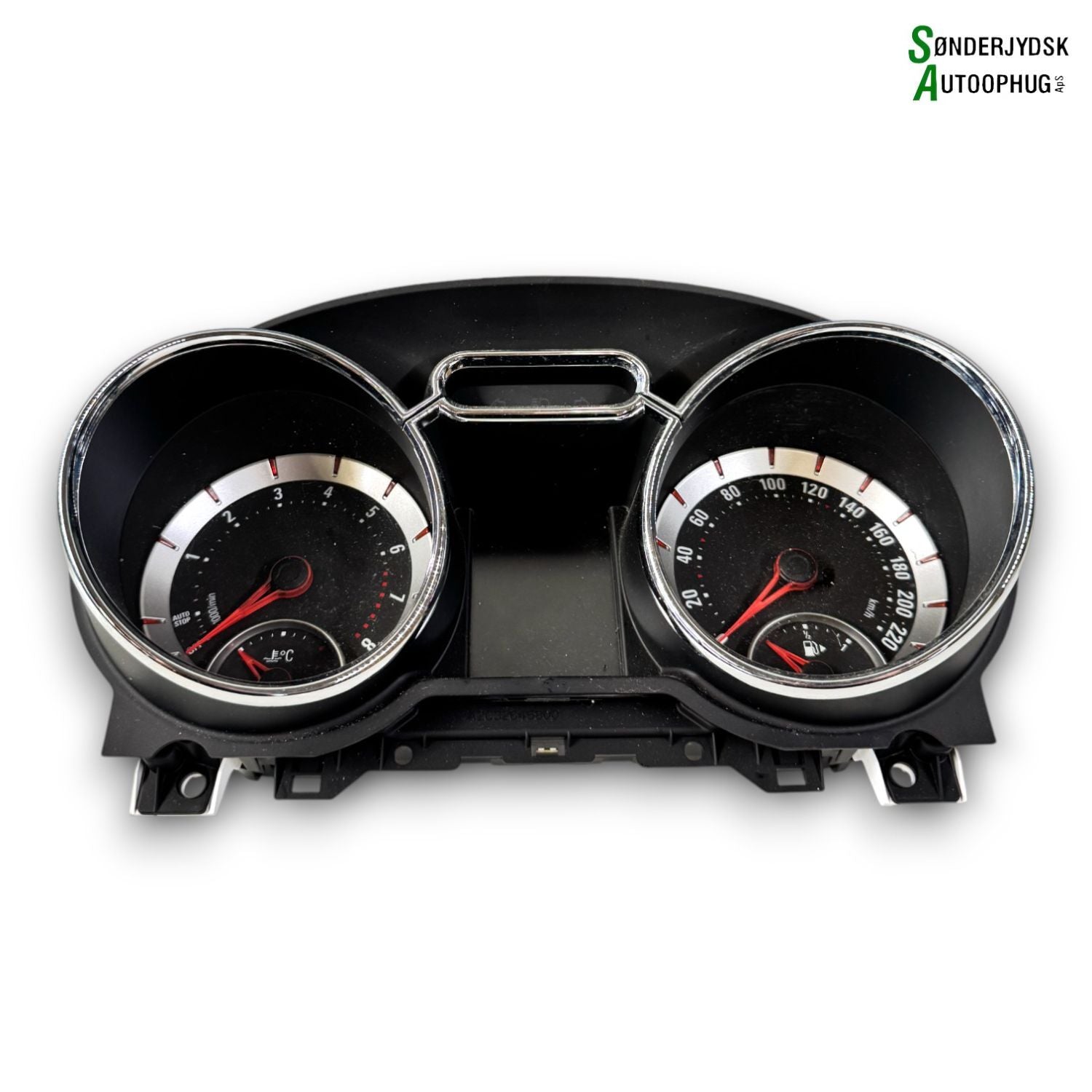 Opel Adam Speedometer - Instrument Med OEM Nr. 13433295 Fra Opel Ophugger