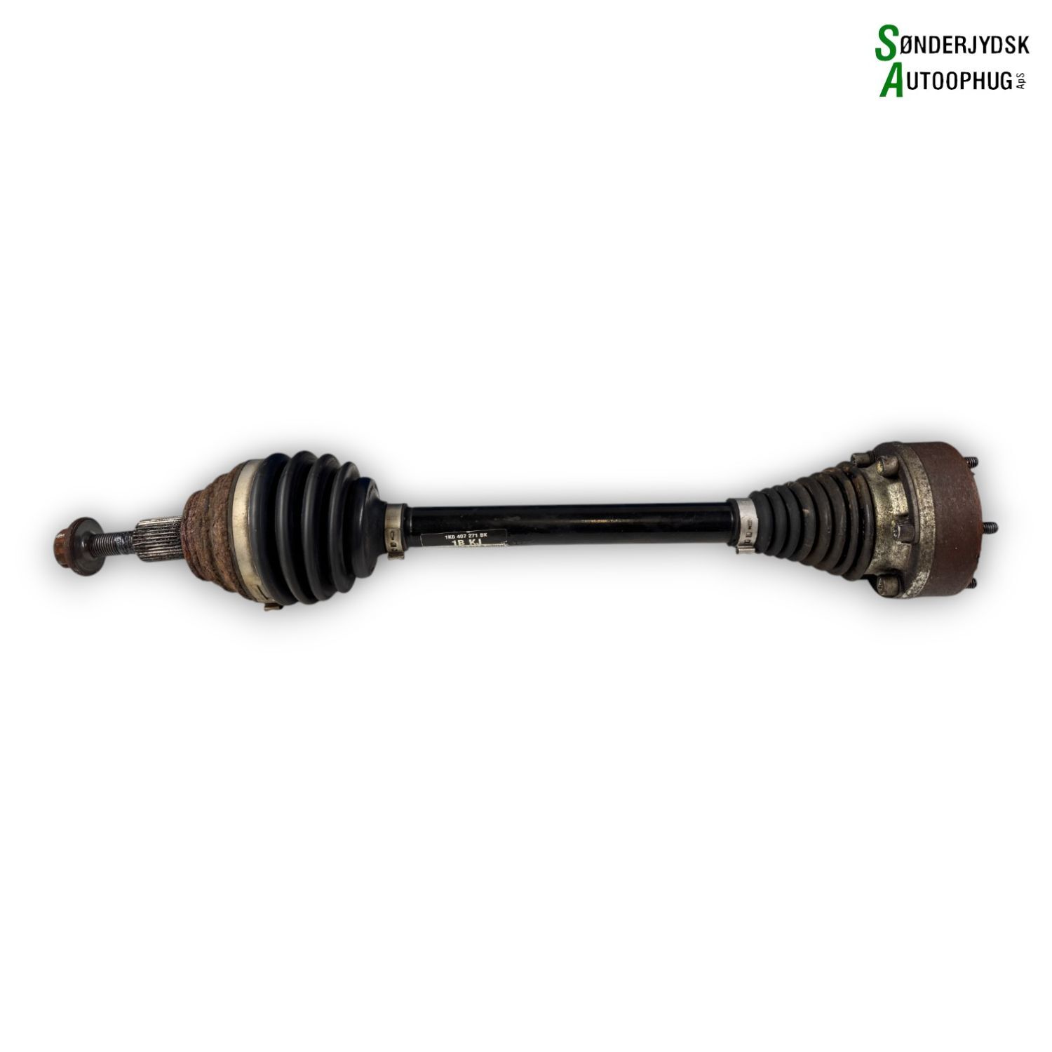 Skoda Octavia Trækaksel For V Med OEM Nr. 1K0407451LX Fra Skoda Ophugger