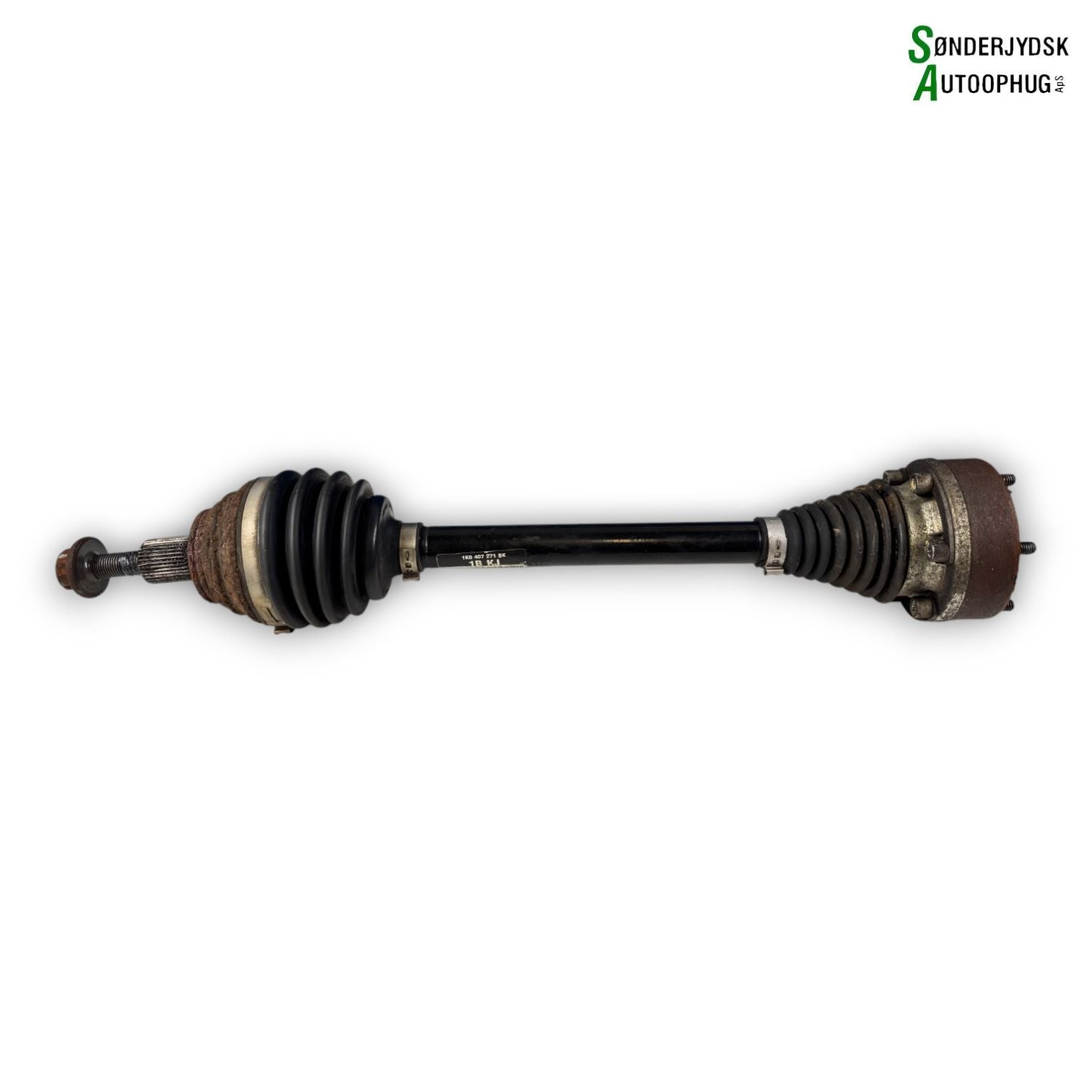 Skoda Octavia Trækaksel For V Med OEM Nr. 1K0407451LX Fra Skoda Ophugger