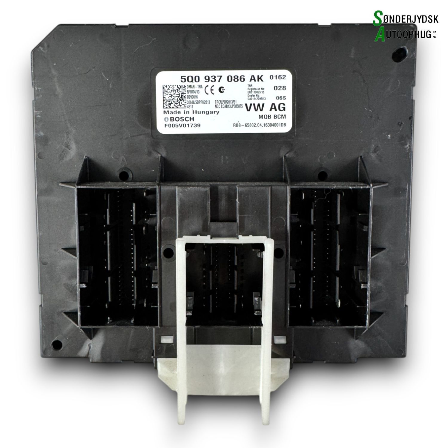 Skoda Octavia Bcm / Komfortkomputer Med OEM Nr. 5Q0937086AKZ00 Fra Skoda Ophugger