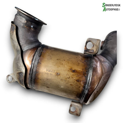 Skoda Octavia Katalysator Med OEM Nr. 5Q0254500BX Fra Skoda Ophugger