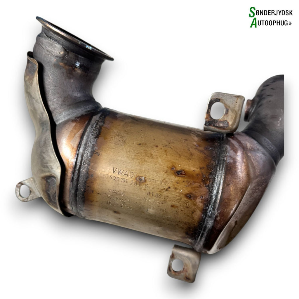 Skoda Octavia Katalysator Med OEM Nr. 5Q0254501TX Fra Skoda Ophugger