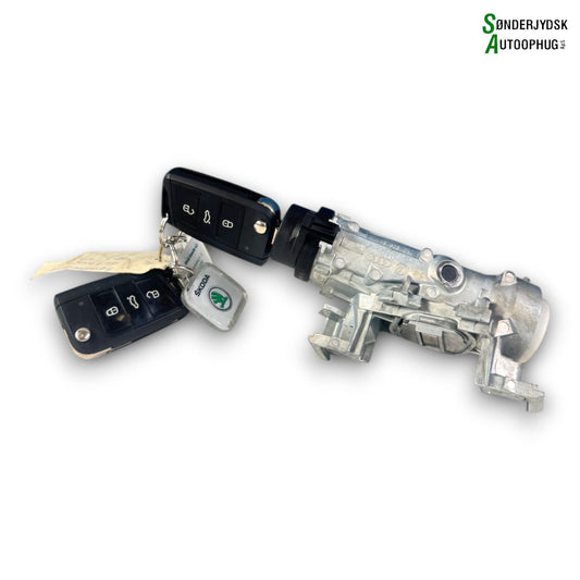 Skoda Octavia Tændingslås  Med OEM Nr. 1K0905851 Fra Skoda Ophugger