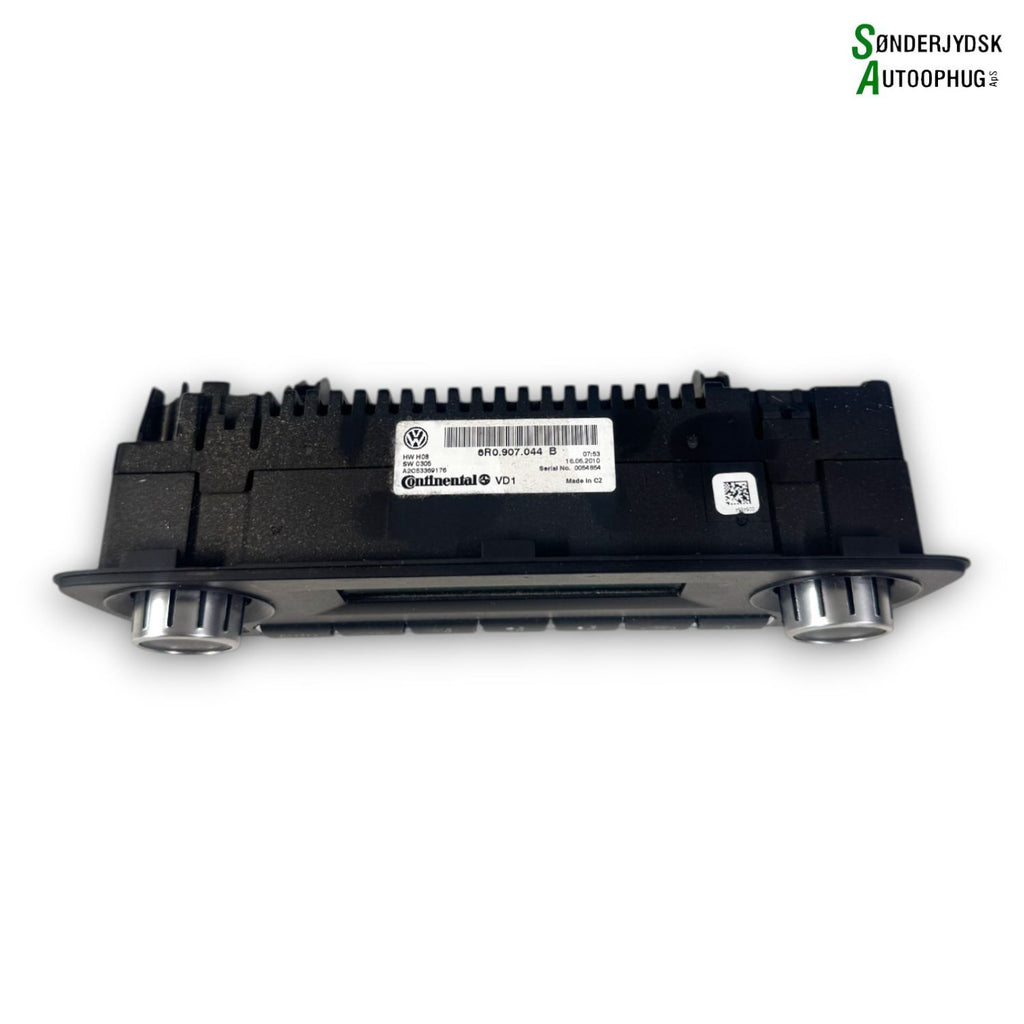 VW Polo 6R Varmeregulering Med OEM Nr. 6R0907044BWZU Fra VW Ophugger