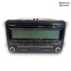 VW Polo 6R Radio M/Cd Med OEM Nr. 5M0035186AA Fra VW Ophugger