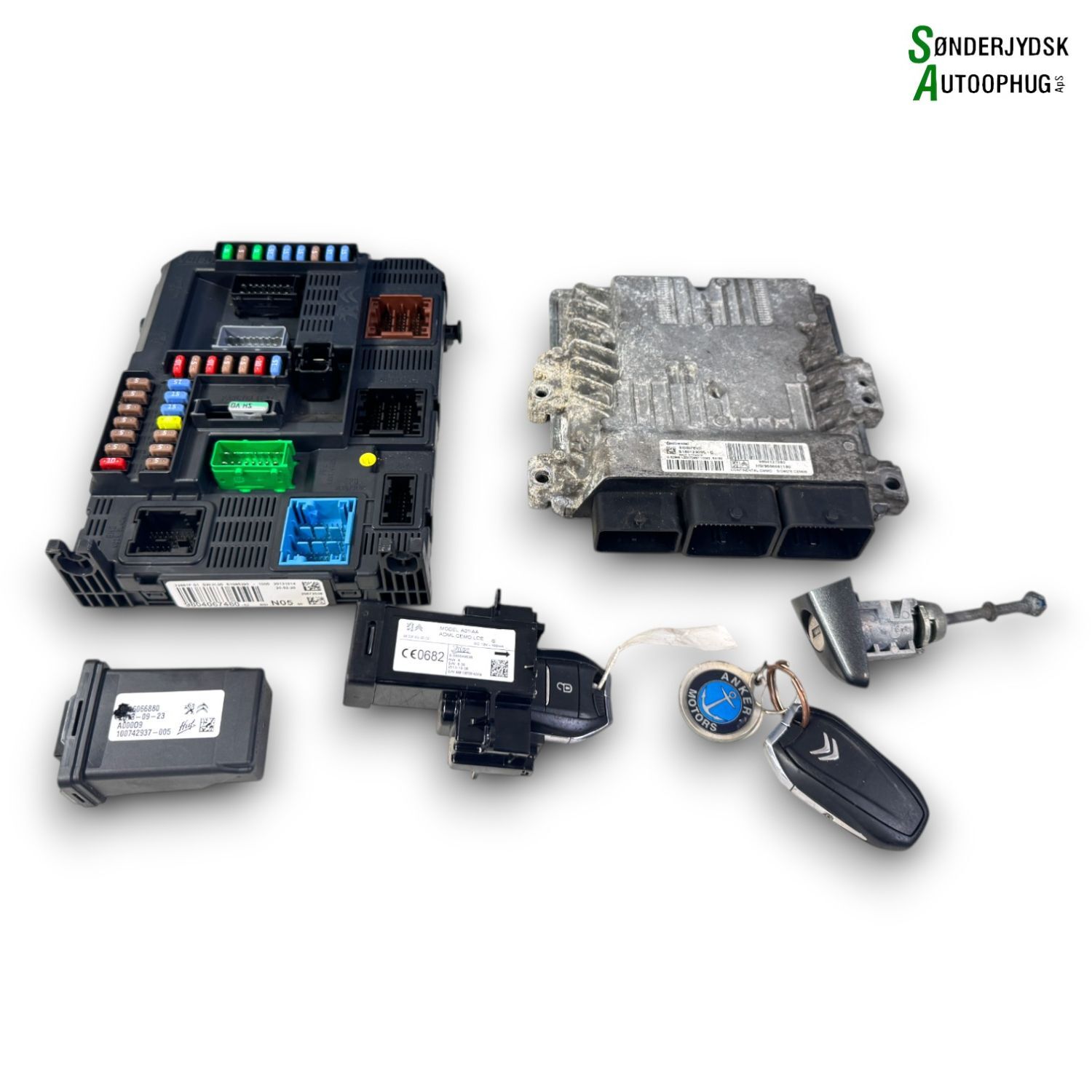 Citroen C4 Grand Picasso Startspærre Med OEM Nr. 980406748002 Fra Citroen Ophugger