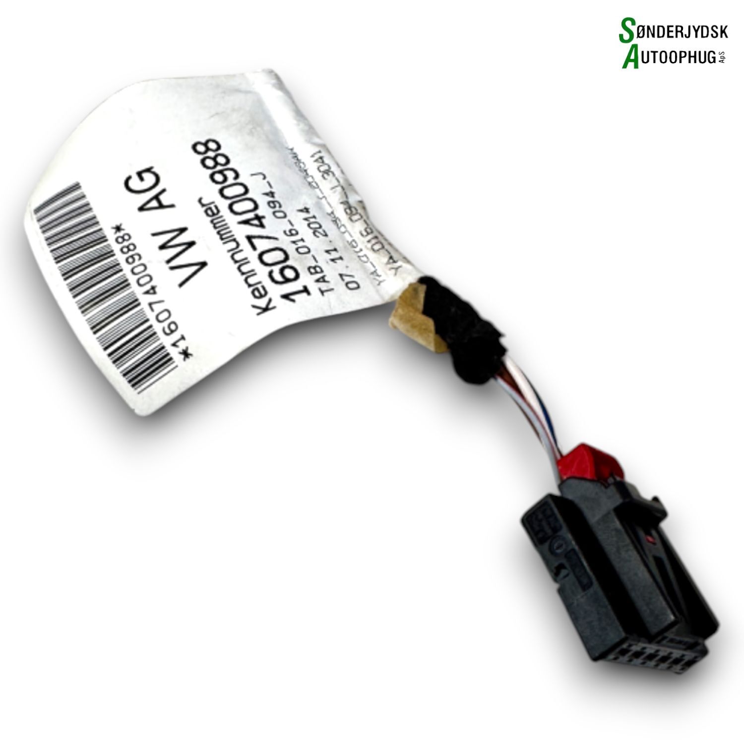 VW UP Stik Baglygte H Med OEM Nr. 1S0972706 Fra VW Ophugger