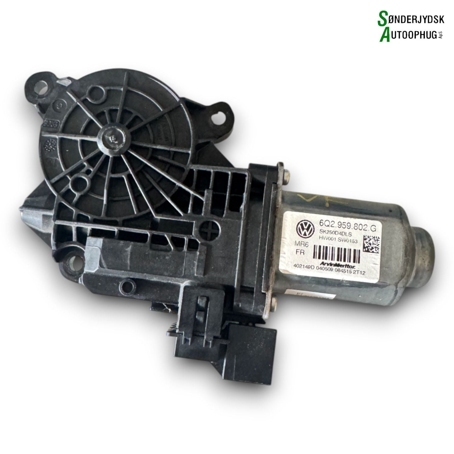 Skoda Fabia Rudemotor - Rudehejs Med OEM Nr. 6Q2959802J Fra Skoda Ophugger