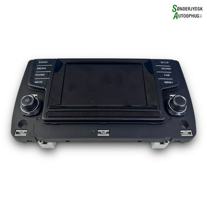 VW Golf 7 AU Radio, Multi Display Med OEM Nr. 5G0919605 Fra VW Ophugger