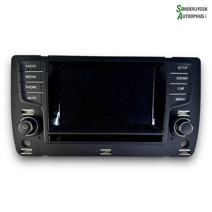 VW Golf 7 AU Radio, Multi Display Med OEM Nr. 5G0919605 Fra VW Ophugger