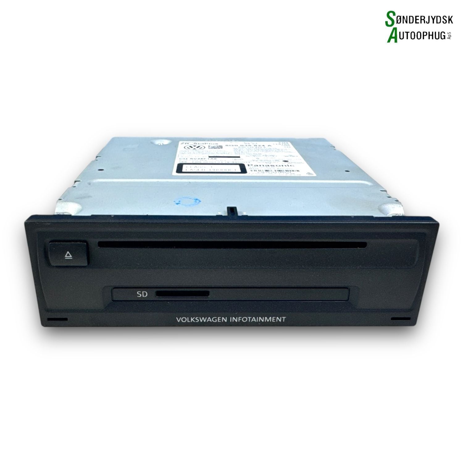 VW Golf 7 AU Radio Med OEM Nr. 5G0035824AX Fra VW Ophugger