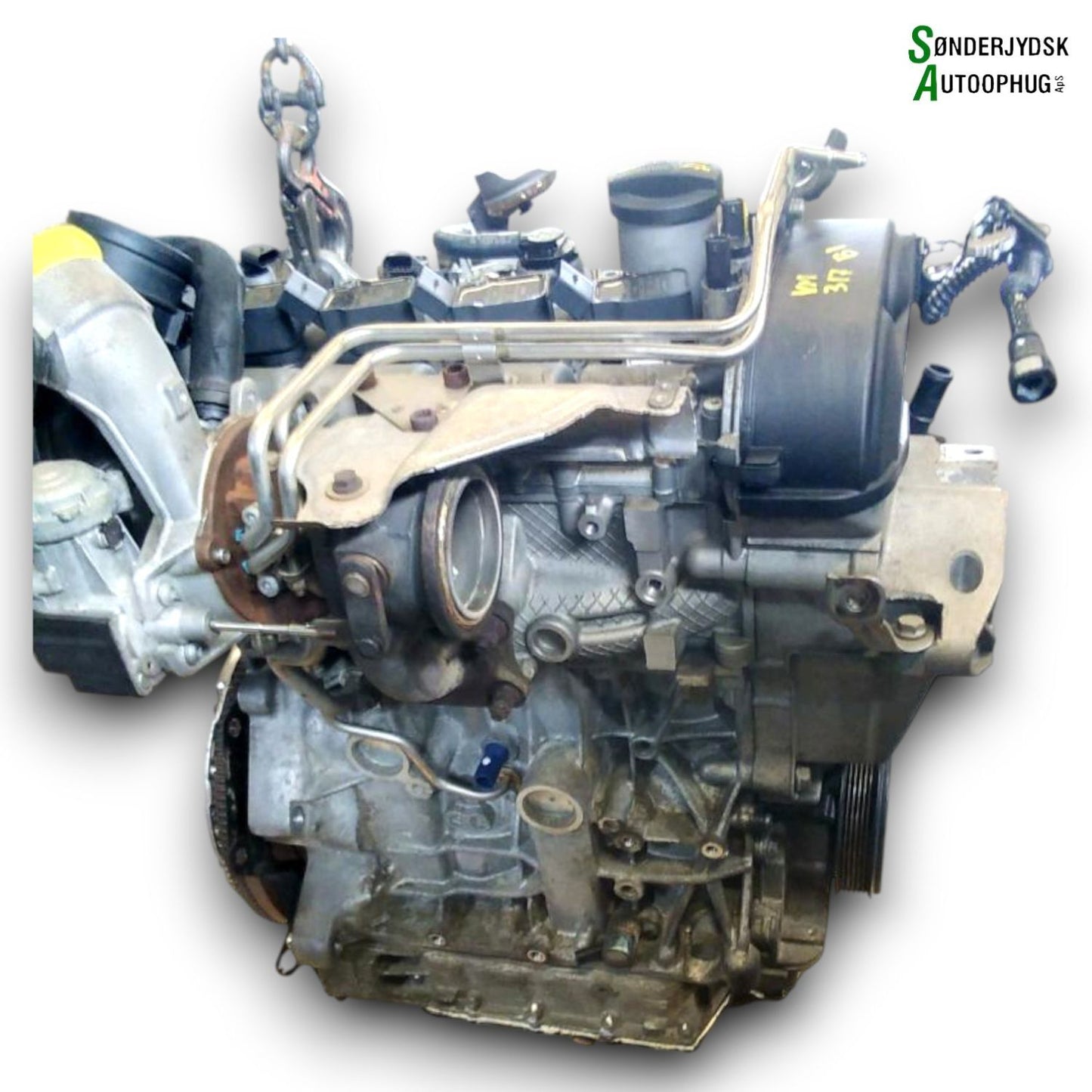 Nissan Qashqai Motor Med OEM Nr. 1010201Q1C Fra Nissan Ophugger