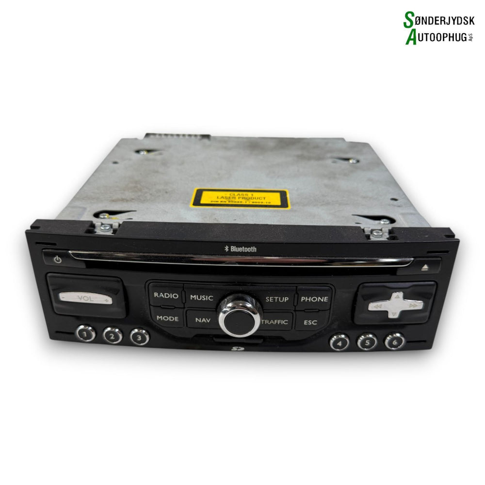Citroen C4 Picasso Radio M/Cd Med OEM Nr. 96751714XT Fra Citroen Ophugger