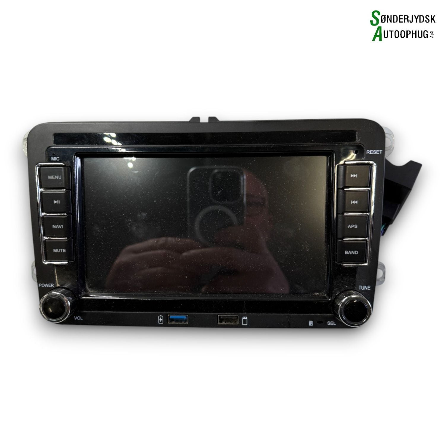 VW Scirocco III I3 Radio, Multi Display Med OEM Nr. Ophugger Fra VW Ophugger