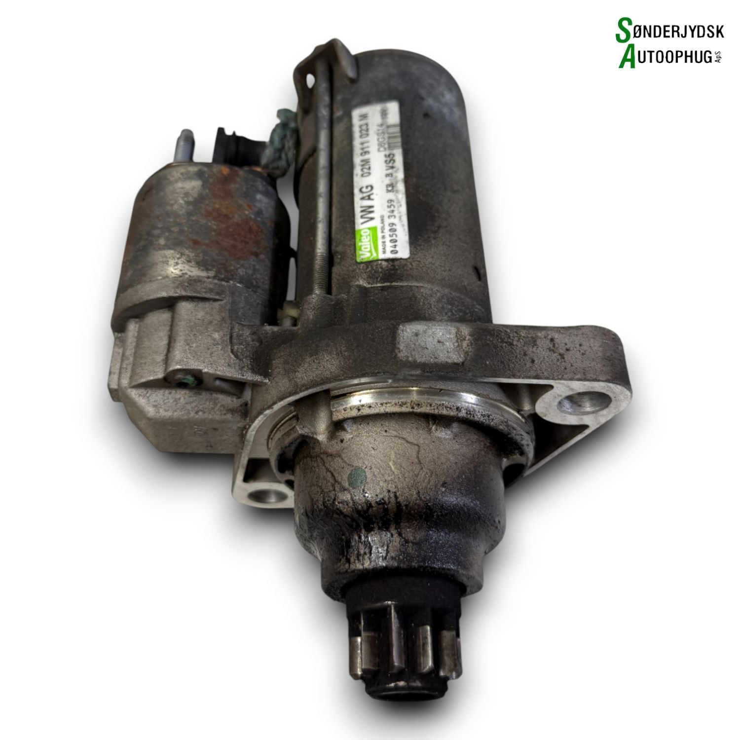 VW Scirocco III I3 Starter Med OEM Nr. 02M911021B Fra VW Ophugger