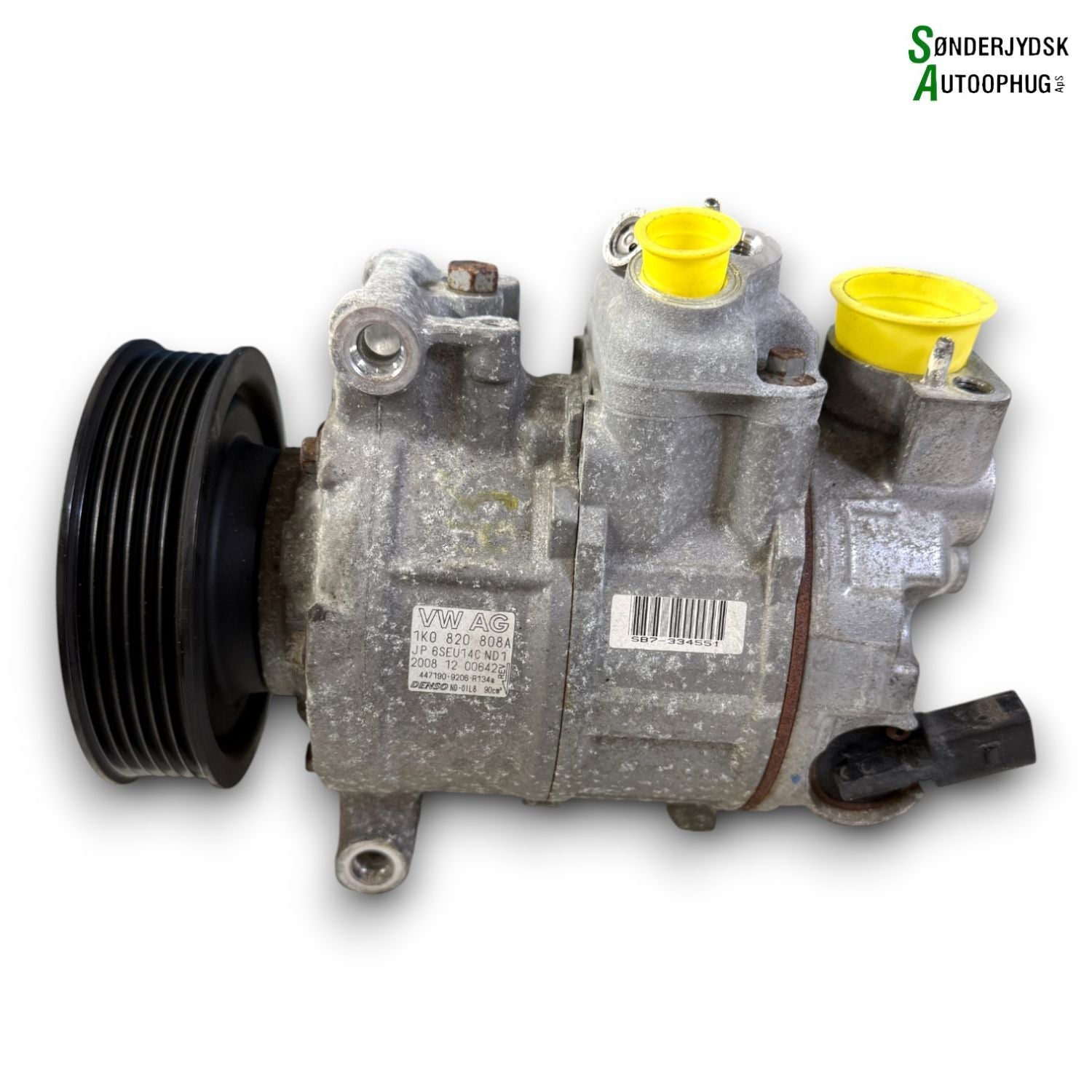 VW Scirocco III I3 Aircondition Pumpe Med OEM Nr. 1K0820808AX Fra VW Ophugger