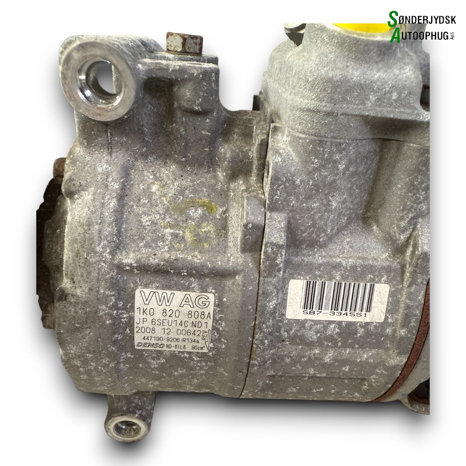 VW Scirocco III I3 Aircondition Pumpe Med OEM Nr. 1K0820808AX Fra VW Ophugger