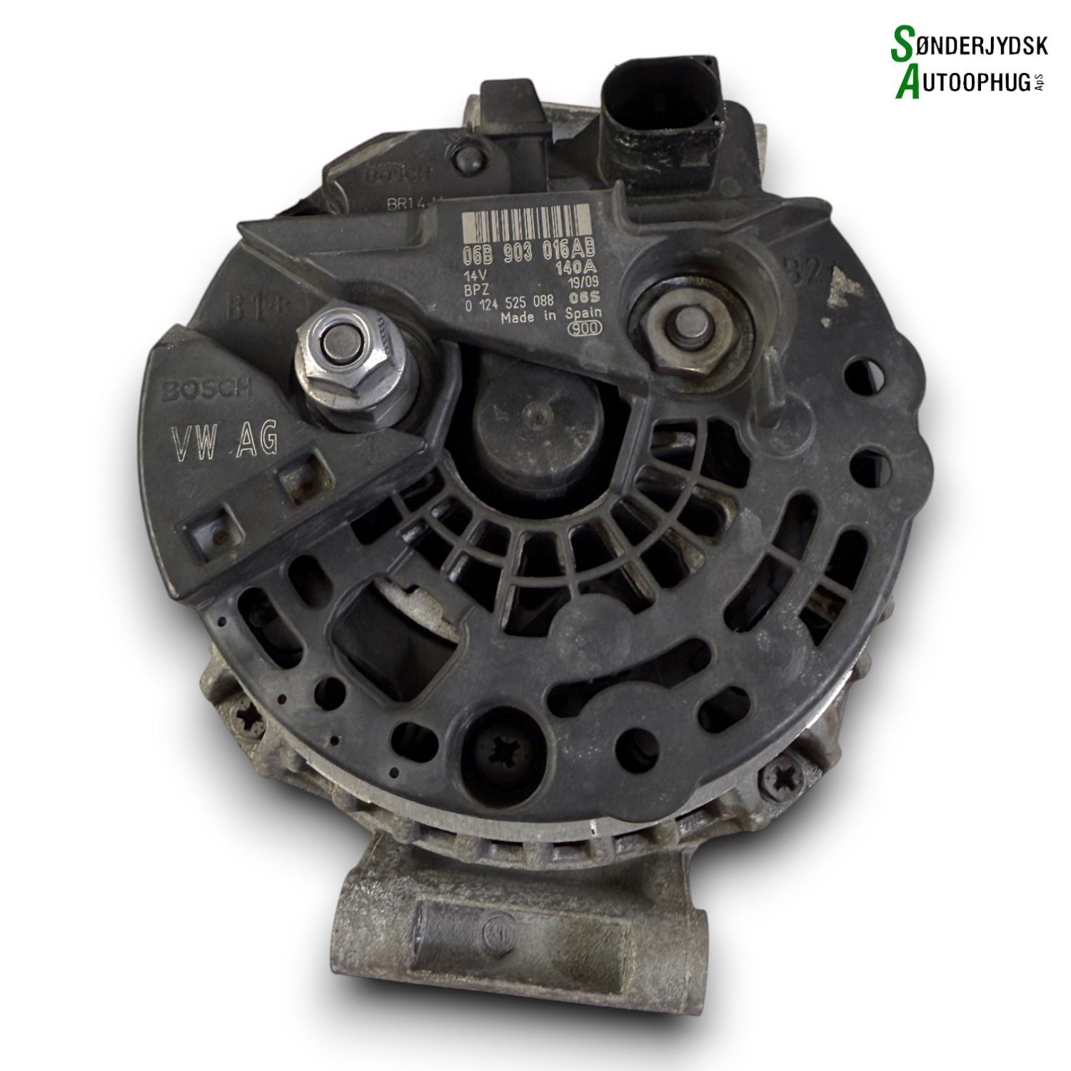 VW Scirocco III I3 Generator Med OEM Nr. 06D903016A Fra VW Ophugger