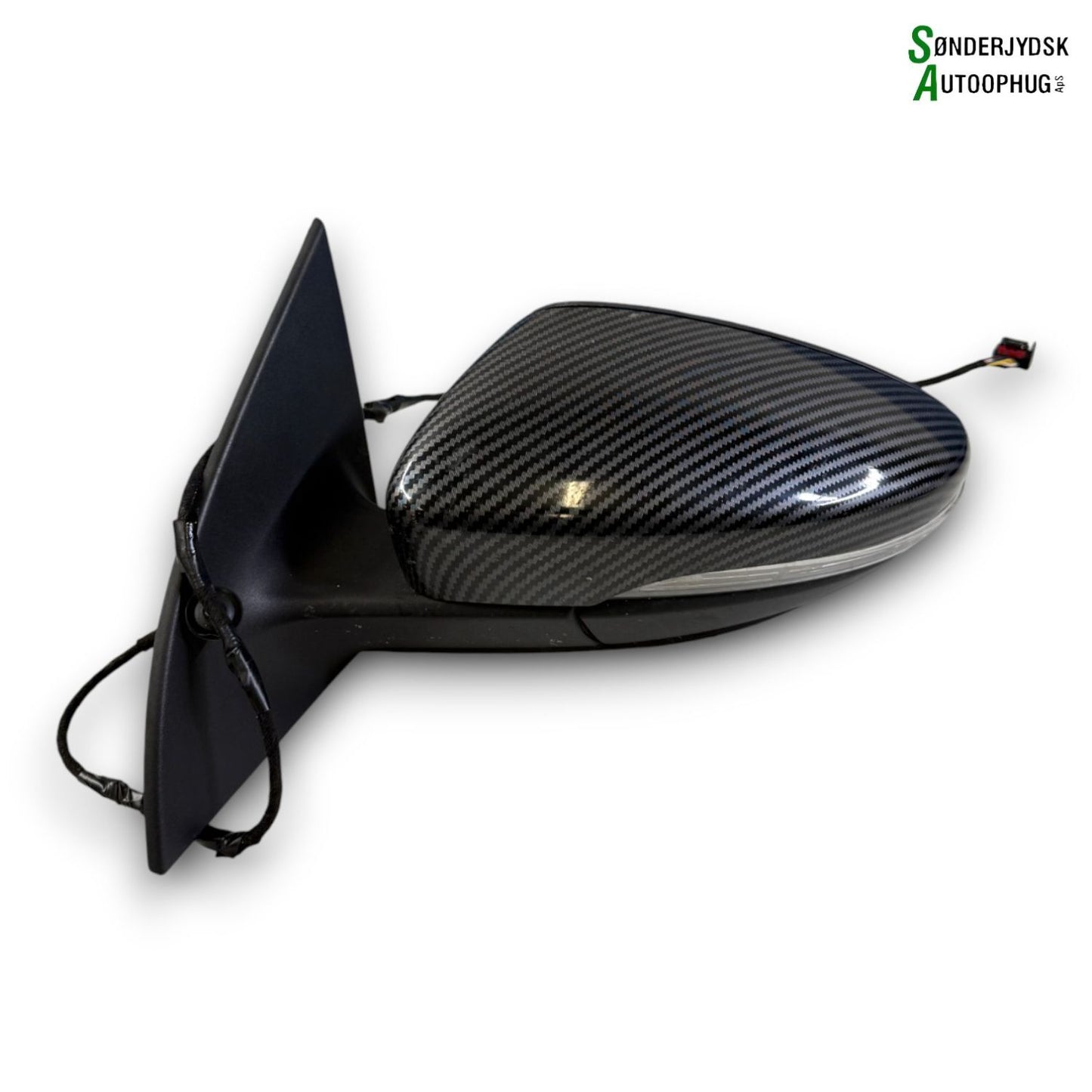 VW Scirocco III I3 Sidespejl Med OEM Nr. 1K8857507P9B9 Fra VW Ophugger