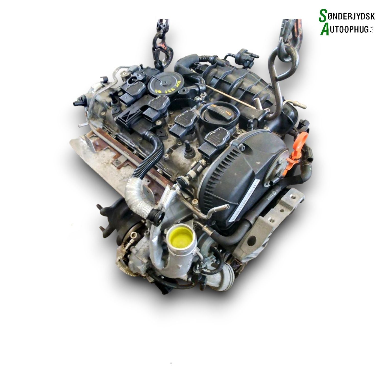 VW Scirocco III I3 Motor Med OEM Nr. CAWB Fra VW Ophugger