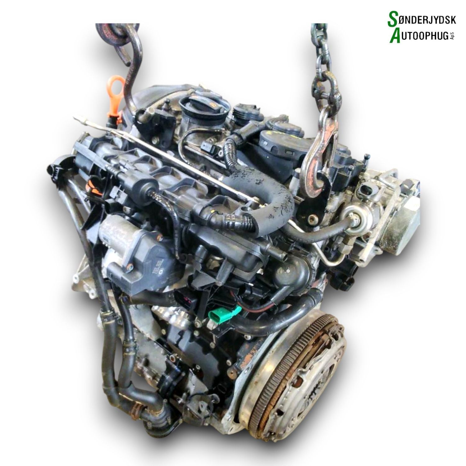 VW Scirocco III I3 Motor Med OEM Nr. 06J100040E Fra VW Ophugger