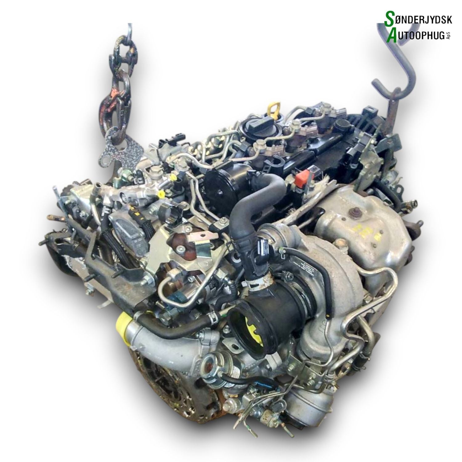 Mazda 3 BM Motor Med OEM Nr. SHY102300T Fra Mazda Ophugger