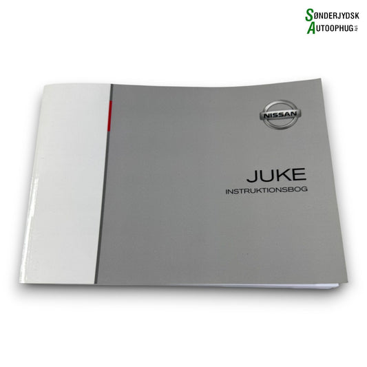 Nissan Juke Instruktionsbog Med OEM Nr. Ophugger Fra Nissan Ophugger