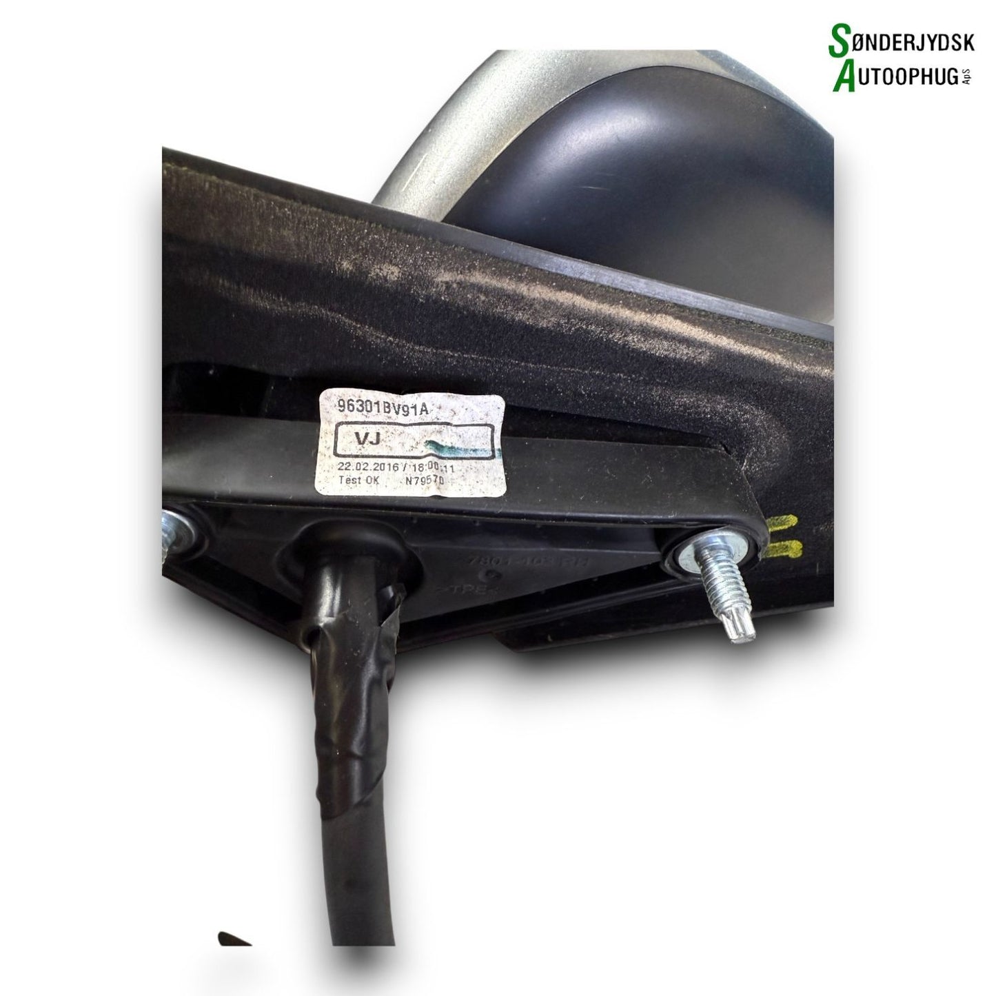 Nissan Juke Sidespejl Med OEM Nr. 96301BV91A Fra Nissan Ophugger