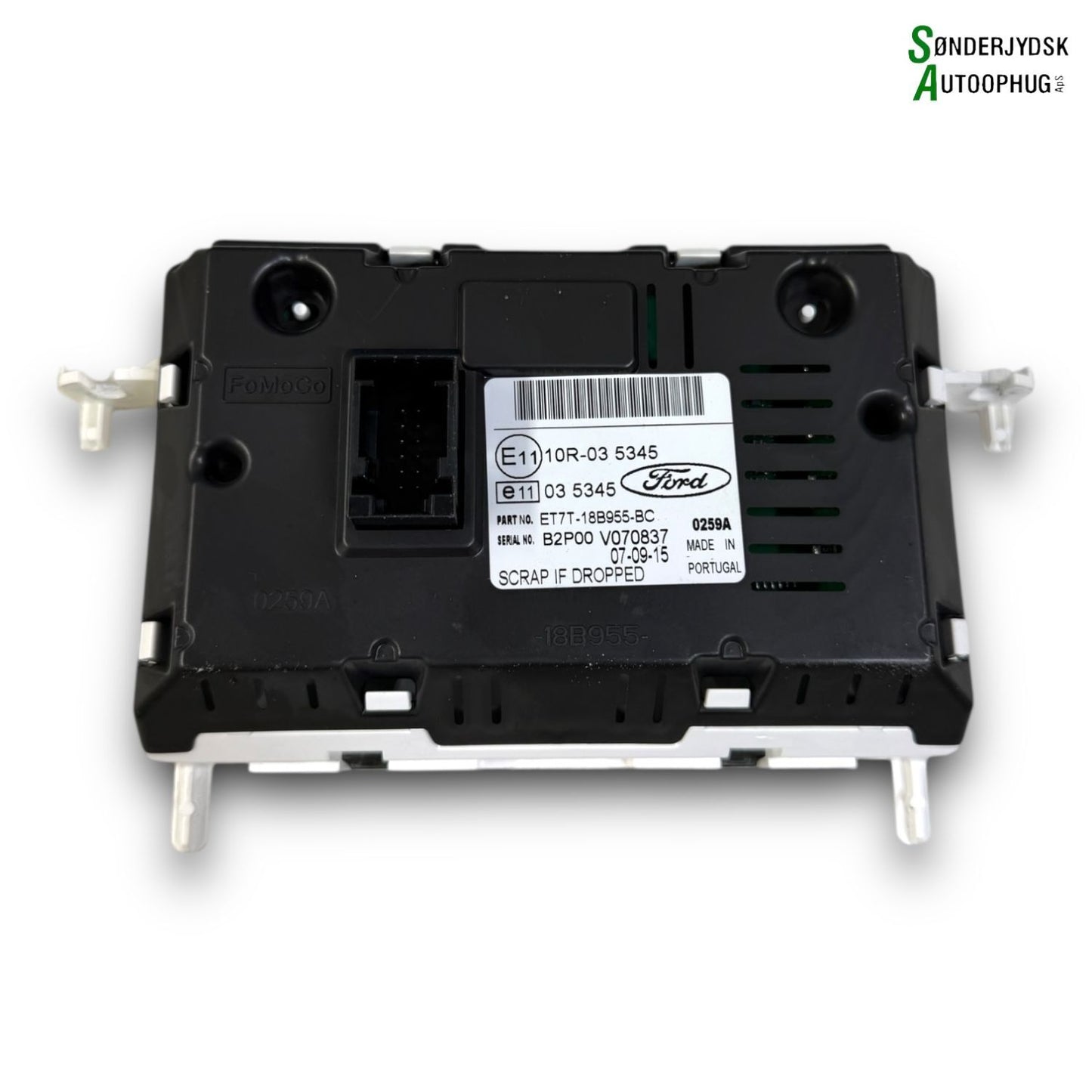 Ford B-Max Radio, Multi Display Med OEM Nr. ET7T18B955BC Fra Ford Ophugger